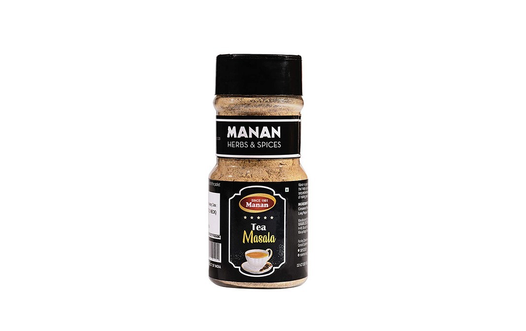 Manan Tea Masala    Plastic Bottle  50 grams